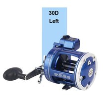 Load image into Gallery viewer, Metal Left/Right handle Casting Sea Fishing Reel Saltwater Baitcasting Reel Coil 12 Ball Bearings Cast Drum Wheel