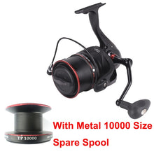 Load image into Gallery viewer, TP8000 Saltwater Spinning Reel 13 Stainless Steel Shielded Bearings Powerful Baking Finish Body 4.11 Gear Ratio With Spare